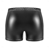 cheap Matte-Pants Boxer Briefs Underwear Men's Shiny Metallic Sexy Costume Spandex Costume for Performance Club Pole Dance Halloween Carnival Adults'