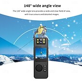 cheap Indoor IP Network Cameras-1080P Sports Camera 1.54inch Screen WiFi Camcorder with Audio &amp; Video Recording Wearable Mini Cameras for Riding/Meeting