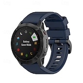 levne Pásky na hodinky Garmin-Pásek hodinek pro Garmin Fenix 8 51mm 7X Pro 6X 5X Plus Epix Pro Tactix 7 Amoled Instinct 2X Quatix Enduro Descent Mk2i Mk2 26mm Silikon Výměna, nahrazení Popruh Nastavitelný Sportovní značka Náramek