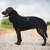 abordables Abrigos-Perros Abrigos Chaleco de lana Invierno Templado Cómodo Exterior Interior Ropa de casa Medio Grande
