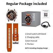 tanie Smartwatche-aw45 smartwatch męski 1,39 cala latarka zewnętrzna kompas połączenie bluetooth wojskowy bateria 430 mah nfc smartwatch