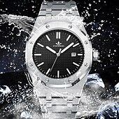 cheap Quartz Watches-New Fashion Trend Waterproof Luminous Calendar Display Business Leisure Simple Sports Hollowed Out Transparent Quartz Men&#039;S Watch
