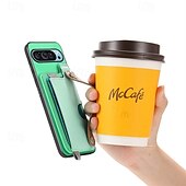 رخيصةأون جراب للهواتف الأخرى-هاتف غطاء من أجل بكسل 9 برو بيكسل 9 برو اكس ال Pixel 8 Pro Pixel 8 بكسل 9 Pixel 7 Pixel 7 Pro غطاء خلفي مع حامل مغناطيس دعم الشحن اللاسلكي مكتب  /  الأعمال TPU جلد PU
