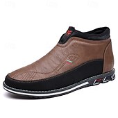 levne Pánské nazouváky a mokasíny-pánské slip-on ležérní mokasíny s umělou kůží a dvoubarevným designem – pohodlné a stylové pro každodenní nošení