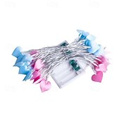 levne Řetězová světla baterie-1ks řetězová světla ve tvaru srdce 3m 20 LED pro svatby na Valentýna vnitřní venkovní  &amp; sváteční dekorace
