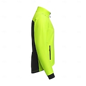 preiswerte Herrenjacken &amp; Gilets-Arsuxeo Herren Fahrradjacke Radjacke Fleecejacke Winter Radfahren Warm Feuchtigkeitsableitung Atmungsaktivität Fahhrad Jacke Kapuzenshirt MTB Mountain Rennrad Radfahren in der Stadt Schwarz Orange