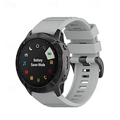 levne Pásky na hodinky Garmin-Pásek hodinek pro Garmin Fenix 8 51mm 7X Pro 6X 5X Plus Epix Pro Tactix 7 Amoled Instinct 2X Quatix Enduro Descent Mk2i Mk2 26mm Silikon Výměna, nahrazení Popruh Nastavitelný Sportovní značka Náramek