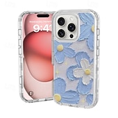 お買い得  iPhone用ケース-電話 ケース 用途 iPhone 16 Pro Max プラス iPhone 15 プロマックスプラス バックカバー 耐衝撃 レトロ風 TPU PC