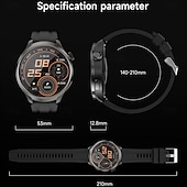 billiga Smarta klockor-696 DK69 Smart Watch 1,85 Bluetooth Fitness Tracker med temperaturmonitor kamera samtals påminnelse Android iOS kompatibel