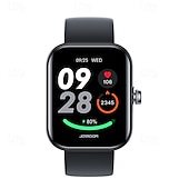 preiswerte Smartwatch-JR-FT5 Plus Smartwatch 1.96 Zoll Smartwatch Fitnessuhr Bluetooth Schlaf-Tracker Herzschlagmonitor Wecker Kompatibel mit Android iOS Damen Herren Freisprechanlage Wasserdicht Benutzerdefiniertes Wählen