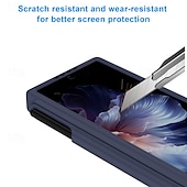 economico Cover Samsung-telefono Custodia Per Piega a Z 6 Per retro Con supporto Portamatite Resistente agli urti Retrò TPU PC