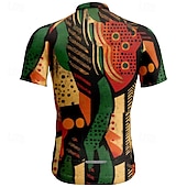 abordables Maillots pour hommes-Homme Maillot Velo Cyclisme Manche Courte Cyclisme Tee-shirt Maillot avec 3 poches arrière VTT Vélo tout terrain Respirable Séchage rapide Conception anatomique Mèche Rouge vin Rouge Bleu Bloc de