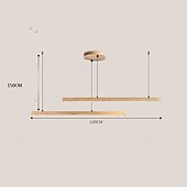economico Luci a sospensione-lampadari a sospensione lineari a led 3 luci colorate in pietra naturale luci 110-240v