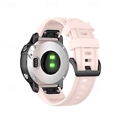 levne Pásky na hodinky Garmin-Pásek hodinek pro Garmin Fenix 8 43mm 7S Pro 6S 5S Plus Epix Pro 42mm Approach S70 42mm Instinct 2S Descent Mk2S D2 Delta S 20mm Silikon Výměna, nahrazení Popruh Nastavitelný Sportovní značka Náramek