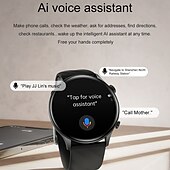 abordables Bracelets connectés-696 ZW63 Montre intelligente 1.39 pouce Montre intelligente avec bracelet Bluetooth Podomètre Rappel d&#039;Appel Moniteur de Sommeil Compatible avec Android iOS Femme Hommes Mode Mains-Libres Rappel de