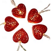 abordables Guirlandes lumineuses à piles-Guirlande lumineuse élégante pour réception de mariage, 1 pièce de 1,65 m à 10 LED, pour la Saint-Valentin, en fer, pour une demande en mariage, un festival, une atmosphère intérieure, une