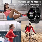 cheap Smartwatch-ZL02C Pro Smart Watch Lady Bluetooth Call Answer Dial 1.28inch AI Voice Sports Fitness Tracker Fashion Men Women Smartwatch