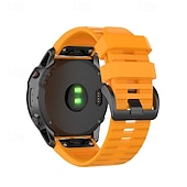 levne Pásky na hodinky Garmin-Pásek hodinek pro Garmin Fenix 8 51mm 7X Pro 6X 5X Plus Epix Pro Tactix 7 Amoled Instinct 2X Quatix Enduro Descent Mk2i Mk2 26mm Silikon Výměna, nahrazení Popruh Nastavitelný Sportovní značka Náramek