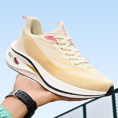 economico Sneakers da uomo-scarpe da corsa sportive leggere da uomo – scarpe da ginnastica con lacci in mesh traspirante con suola ammortizzante per palestra e fitness all&#039;aperto