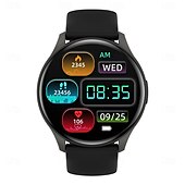 cheap Smart Wristbands-696 ZW60 Smart Watch 1.43 inch Smart Band Fitness Bracelet Bluetooth Pedometer Call Reminder Sleep Tracker Compatible with Android iOS Women Men Hands-Free Calls Message Reminder IPX-0 44mm Watch Case