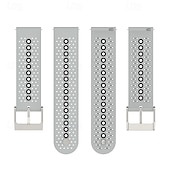 cheap Samsung Watch Bands-Watch Band for Samsung Galaxy Watch 7/6/5/4 40/44mm, Galaxy Watch 5 Pro 45mm, Galaxy Watch 4/6 Classic 42/46/43/47mm, Watch 3, Active 2, Gear S2 Silicone Replacement  Strap Adjustable Sport Band