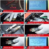 cheap Vehicle Repair Tools-Oxygen Sensor Upstream&amp;Downstream O2 Sensor 234-4528 234-4529 Fit for Chevy Cruze 2011-2015 1.4L L4, Sonic 2012-2020 1.4L L4, Trax 2012-2020 1.4L L4