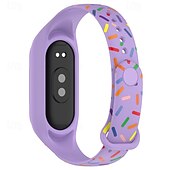 cheap Other Watch Bands-Smart Watch Band Compatible with Xiaomi Mi Band 8 Smartwatch Strap Adjustable Solo Loop Sport Band Replacement  Wristband