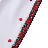 abordables Pantalones de deporte-Pantalones deportivos navideños para hombre, con escena navideña, para correr, de pierna ancha, informales, con bolsillos, con cordón, cintura elástica, a cuadros, cómodos, transpirables, para uso