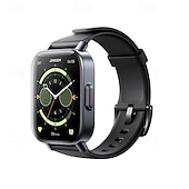 abordables Montres connectées-Joyroom JR-FT3S Montre intelligente 1.96 pouce Smartwatch Montre Connectée Bluetooth Moniteur de Fréquence Cardiaque Calendrier Oxygène sanguin Compatible avec Android iOS Femme Hommes Mode