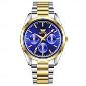 ieftine Ceasuri Quartz-Ceas de mână pentru bărbați quartz fashion casual cu lumina impermeabil decorativ din oțel