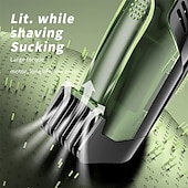 preiswerte Rasierer &amp; Epilierer-Vakuum-Bartrasierer, per USB aufladbarer Vakuum-Rasierer, Haarschneider, waschbarer Friseur-Haarschneider, Geschenke für Männer