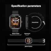tanie Inteligentne bransoletki-696 ZW65 Inteligentny zegarek 2.01 in Inteligentne Bransoletka Bluetooth Krokomierz Powiadamianie o połączeniu telefonicznym Rejestrator snu Kompatybilny z Android iOS Damskie Męskie Odbieranie bez