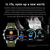 abordables Relojes inteligentes-Reloj inteligente gt45 para hombre, con bluetooth, llamadas, deportes al aire libre, asistente de voz, brújula, monitoreo de salud, rastreador de actividad física, reloj inteligente