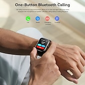 preiswerte Smartwatch-JR-FT5 Plus Smartwatch 1.96 Zoll Smartwatch Fitnessuhr Bluetooth Schlaf-Tracker Herzschlagmonitor Wecker Kompatibel mit Android iOS Damen Herren Freisprechanlage Wasserdicht Benutzerdefiniertes Wählen