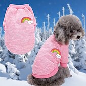 abordables Vêtements &amp; accessoires-Chien Chat Sweat-shirt Le style mignon Décontractées Hiver Respirable Doux Lavable Confortable Extérieur Casual Quotidien Vêtements pour chiens for Bichon Frisé Loulou de Poméranie Bébé Animal