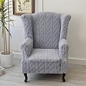 abordables Fauteuils à oreilles-housse de chaise à oreilles extensible imprimée housse durable et élastique avec un design imprimé élégant parfaite pour protéger et rafraîchir votre chaise à oreilles idéale pour la décoration