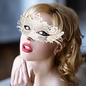 cheap Mask-Phantom Of The Opera Queen Carnival Mask Venetian Mask Columbina Adults&#039; Women&#039;s Half Face Party Masquerade Carnival of Venice Halloween Carnival Mardi Gras Easy Carnival Costume