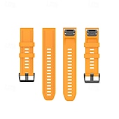 levne Pásky na hodinky Garmin-Pásek hodinek pro Garmin Fenix 8 43mm 7S Pro 6S 5S Plus Epix Pro 42mm Approach S70 42mm Instinct 2S Descent Mk2S D2 Delta S 20mm Silikon Výměna, nahrazení Popruh Nastavitelný Sportovní značka Náramek