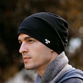 abordables Gorros-Gorros Hombre Mujer Gorro para senderismo Portátil Resistente al Viento Templado para Pesca Playa Camping / Senderismo / Espeleología Letra y Número Poliéster Invierno Otoño