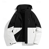 halpa Fleece ja 3 in 1 takit-Miesten Naisten Softshell-takki Vaellustakki Talvi ulko- Tuulenkestävä Vedenkestävä 3-in-1-takki Fleecetakit Tuulitakki takki Matkailu Musta Keltainen Armeijan vihreä Punainen Purppura