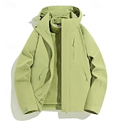 halpa Fleece ja 3 in 1 takit-Miesten Naisten Softshell-takki Vaellustakki Talvi ulko- Tuulenkestävä Vedenkestävä 3-in-1-takki Fleecetakit Tuulitakki takki Matkailu Musta Keltainen Armeijan vihreä Punainen Purppura