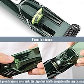 preiswerte Rasierer &amp; Epilierer-Vakuum-Bartrasierer, per USB aufladbarer Vakuum-Rasierer, Haarschneider, waschbarer Friseur-Haarschneider, Geschenke für Männer