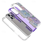 お買い得  iPhone用ケース-電話 ケース 用途 iPhone 16 Pro Max プラス iPhone 15 プロマックスプラス バックカバー 耐衝撃 レトロ風 TPU PC