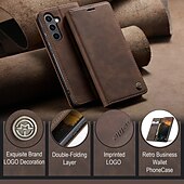Недорогие Чехлы для Samsung-телефон Кейс для Назначение S24 S24 Ultra Plus S24 ФЭ S23 S22 S21 S20 Ultra Plus FE А55 А35 А25 А15 5Г A54 A34 A14 A73 A53 A33 A23 A13 A72 A52 A32 A22 A12 S25 Ультра Откидная крышка