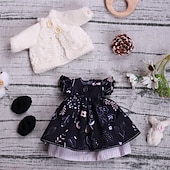 abordables Ensembles de Vêtements et Accessoires pour Poupées-ensemble de vêtements de poupée waldorf fait à la main pour poupée de 12 pouces poupée muppet faite à la main pour cadeaux de Noël