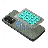 abordables Carcasas Samsung-teléfono Funda Para S24 S24 Ultra Plus S24 FE S23 S22 S21 S20 Ultra Plus FE A55 A35 A25 A15 5G A54 A34 A14 A73 A53 A33 A23 A13 A72 A52 A32 A22 A12 S25 Ultra Funda Trasera Magnética Soporte de carga