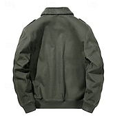 abordables Forros &amp; Chaquetas 3 en 1-Hombre Chaqueta para senderismo Chaqueta de lana Algodón Invierno Al aire libre Mantiene abrigado Forro Polar Resistente al Viento Resistente al Agua Chaqueta cortavientos Viaje Negro Verde Caqui