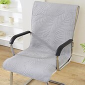 abordables Funda para silla de comedor-Funda de silla de comedor de algodón, funda suave y transpirable, perfecta para proteger y refrescar las sillas de comedor, agrega comodidad y un toque clásico a la decoración de su comedor.