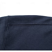 cheap Men&#039;s Elite Hoodies &amp; Sweatshirts-Men&#039;s Hoodie Black White Navy Blue Hooded Plain Pocket Christmas Gifts Work Sports &amp; Outdoor Active Cool Basic Fall Winter Clothing Apparel Hoodies Sweatshirts  Long Sleeve