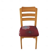 abordables Couverture de chaise de salle à manger-Housse de siège de chaise extensible et durable, idéale pour protéger et rafraîchir les sièges de chaise, ajoute confort et style aux chaises de salle à manger, de bureau ou de salon